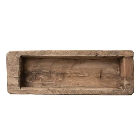 Hello Honey&reg; 33" Natural Decorative Wood Tray {6}