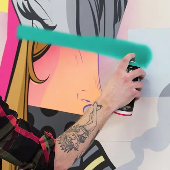 Ironlak Acrylic Spray Paint Frazetta {5}