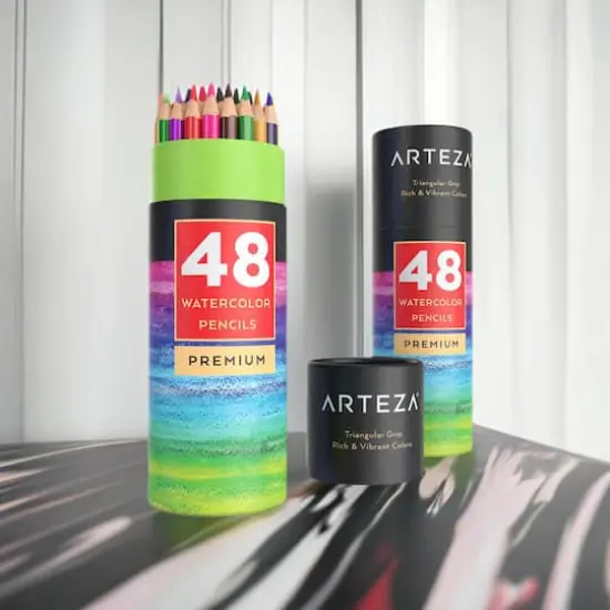 Arteza&reg; Premium Watercolor 48 Pencil Set {1}