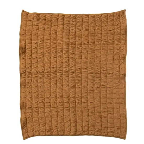 Hello Honey&reg; Brown Reversible Quilted Baby Blanket {1}