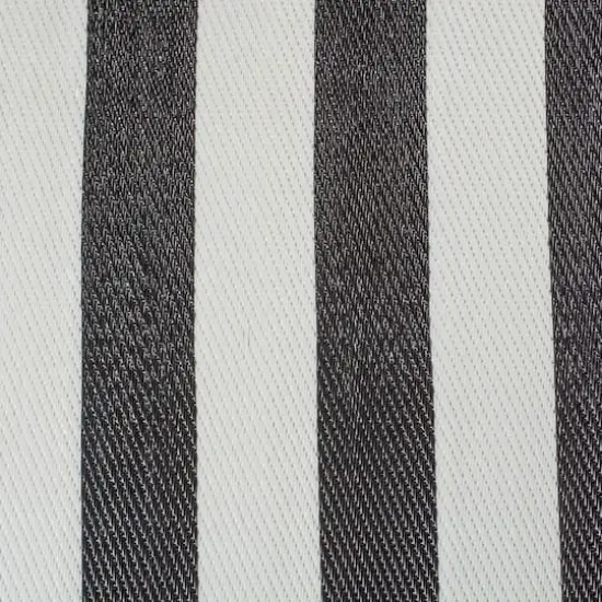 DII&reg; Black & White Stripe Outdoor Rug, 4ft. x 6ft. {3}