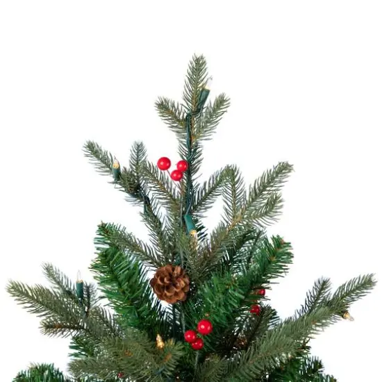 4.5ft. Pre-Lit Real Touch&trade; Mixed Noble Spruce Artificial Christmas Tree, Warm White Lights {5}