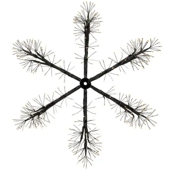24" LED Snowflake Christmas Decoration {1}