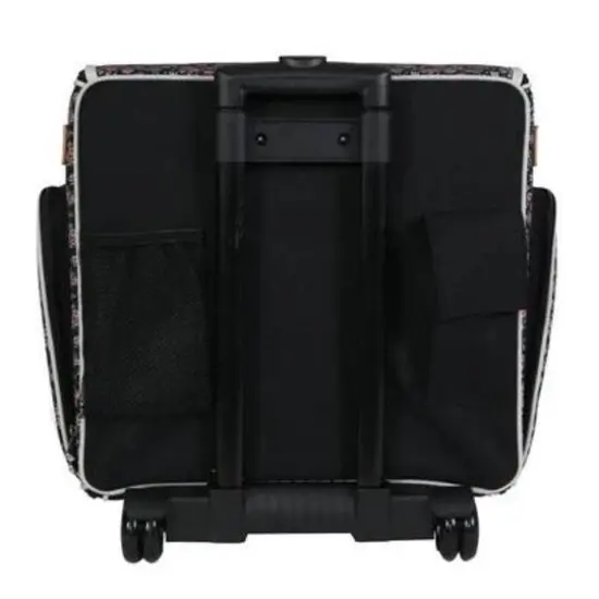 Everything Mary Floral Deluxe Collapsible Rolling Craft Bag {4}