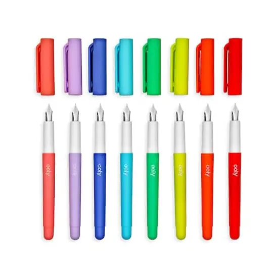 Color Write 8 Color Fountain Pen Set {3}