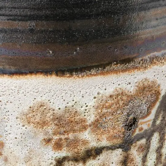 Hello Honey&reg; 13" Multicolor Reactive Glaze Decorative Stoneware Ginger Jar {10}