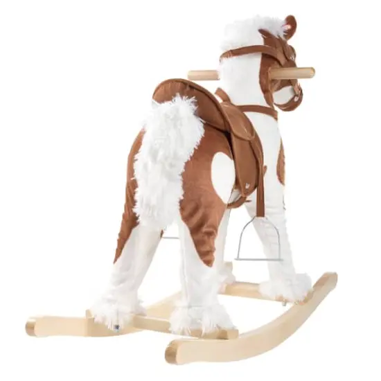 Toy Time Rocking Horse Plush Ride-On {4}