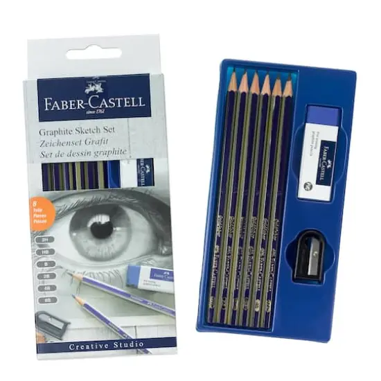 Faber-Castell&reg; Graphite Sketch Set {8}