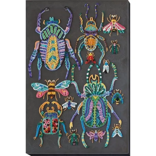 Abris Art Beetles Deco Scenes Bead Embroidery Kit {1}