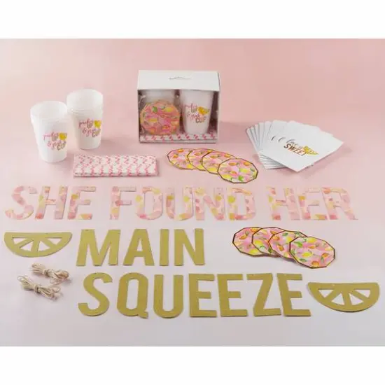 Kate Aspen&reg; She Found Her Main Squeeze 49 Piece Party Kit {7}