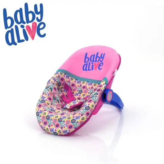Baby Alive Toy Doll Car Seat with Canopy {5}