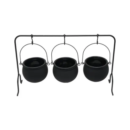 14" Glass Cauldrons with Stand Set by Ashland&reg; {3}