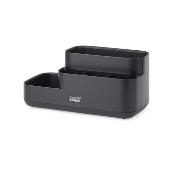 Joseph Joseph EasyStore Bathroom Caddy with Matt Black Finish {1}