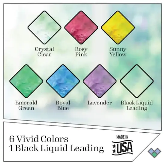 Plaid® Gallery Glass® 10 Piece Stained Glass Painting Starter Kit {3}