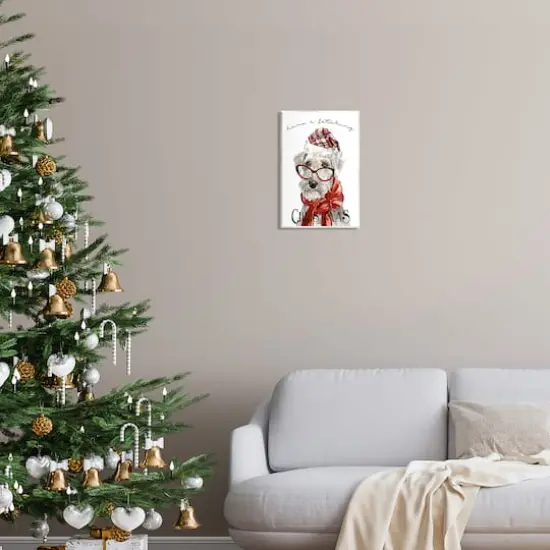 Stupell Industries Have a Fetching Christmas Dog Wall Plaque Art {3}