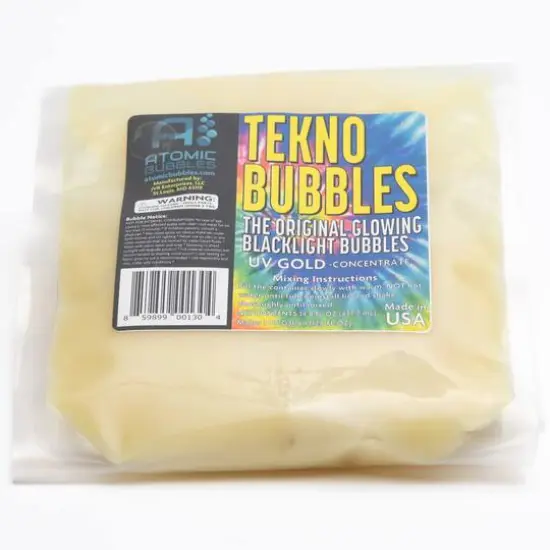 Atomic Bubbles 128oz. Gold Tekno Bubbles Smart Pouch Refill {6}