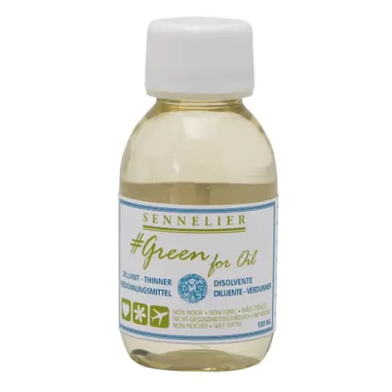Sennelier Green for Oil Thinner, 100mL {1}