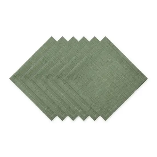 DII&reg; Variegated Napkin Set, 6ct. Artichoke Green {1}