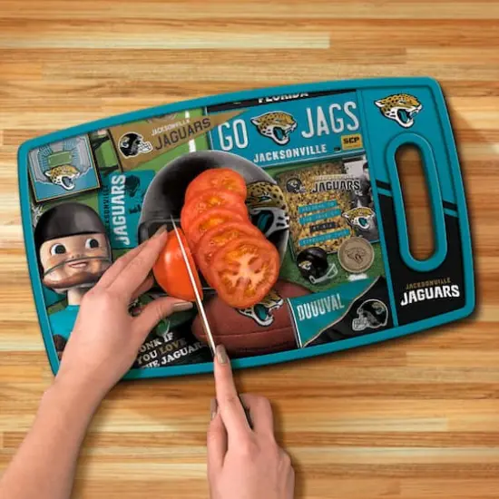 NFL Retro Series Cutting BoardJacksonville Jaguars {6}