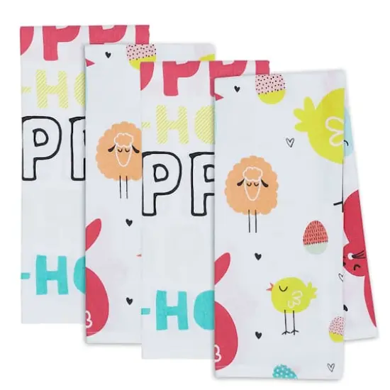 DII&reg; Hippity Hoppity Dishtowels, 4ct. {5}