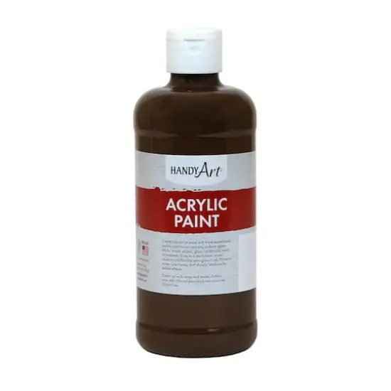 Handy Art&reg; Acrylic Paint, 3ct. Burnt Umber {4}