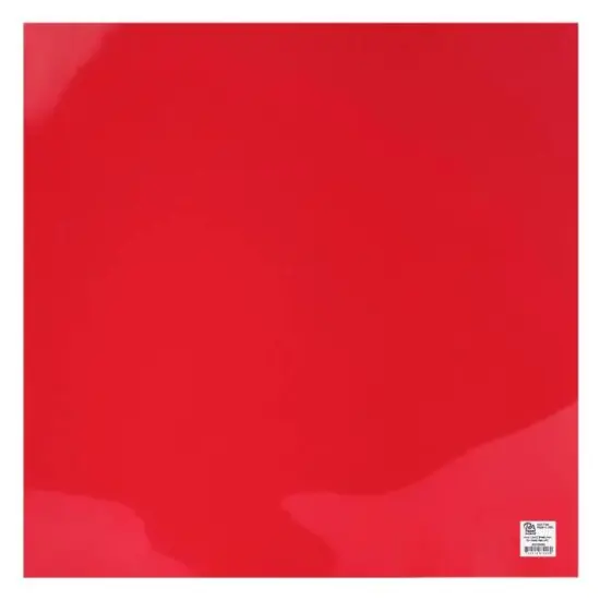 PA Vinyl Iron-On Matte Vinyl, 12 Sheets Red {1}
