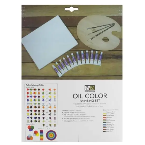 Art Advantage&reg; Oil Mini Paint Set {5}