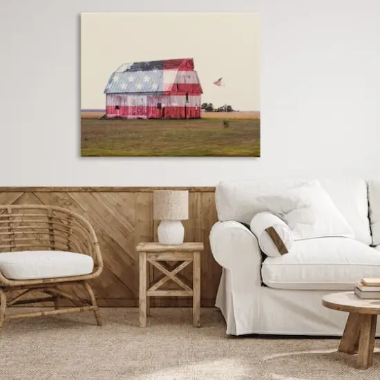 Stupell Industries Americana Farmhouse Barn Canvas Wall Art {3}