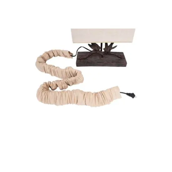 Hello Honey&reg; 6ft. Chandelier Cord Cover Cream {4}