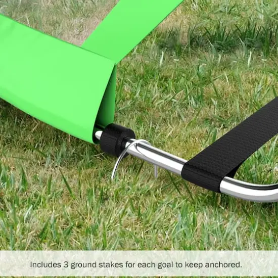 Toy Time Pop Up Soccer Goals Set {6}