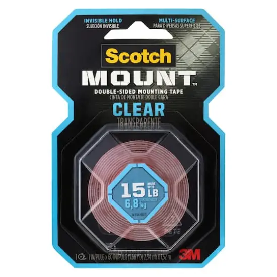 Scotch&reg; Mounting Tape, Clear {1}
