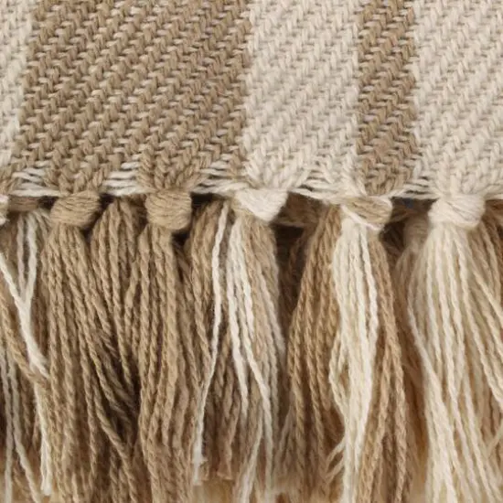 DII&reg; French Grain Sack Printed Throw {4}