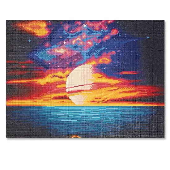 Planet Sunset Diamond Art Kit by Make Market&reg; {8}