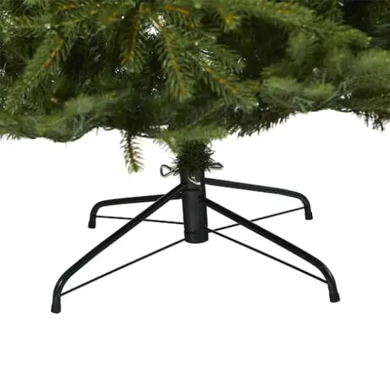 8ft. Pre-Lit Vancouver Fir Natural Look Artificial Christmas Tree with Clear LED Lights {8}