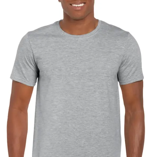 Gildan&reg; Sport Gray Softstyle Adult Unisex T-Shirt {1}
