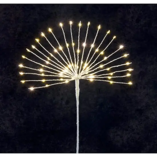 Warm White LED Starburst Tree Topper Set, 15.5" x 23.5" {1}