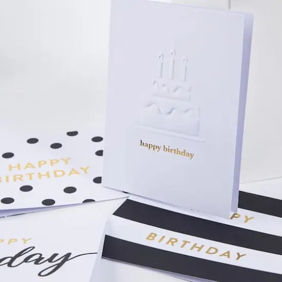 Happy Birthday Cards & Envelopes by Recollections&trade;, 4.25" x 5.5" {5}