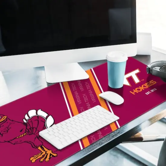 College Football Logo Series Desk Pad Virginia Tech Hokies {5}