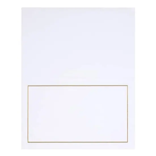 Gold Trim Place Cards by Recollections&trade;, 50ct. {4}