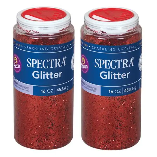 Pacon&reg; Spectra&reg; Glitter Sparkling Crystals, 2ct. Purple {2}