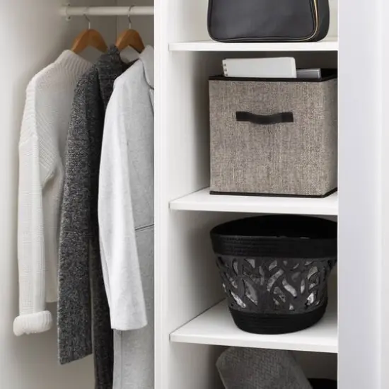 Simplify Black Collapsible Storage Cube {5}