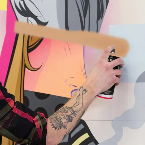 Ironlak Acrylic Spray Paint Cuppa {5}