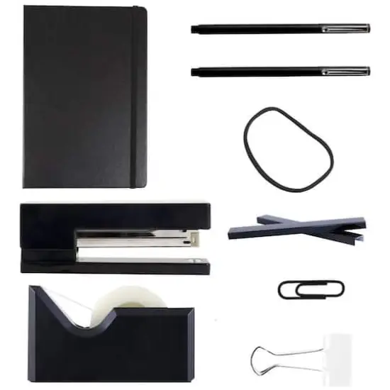 JAM Paper Complete Desk Kit Black {4}
