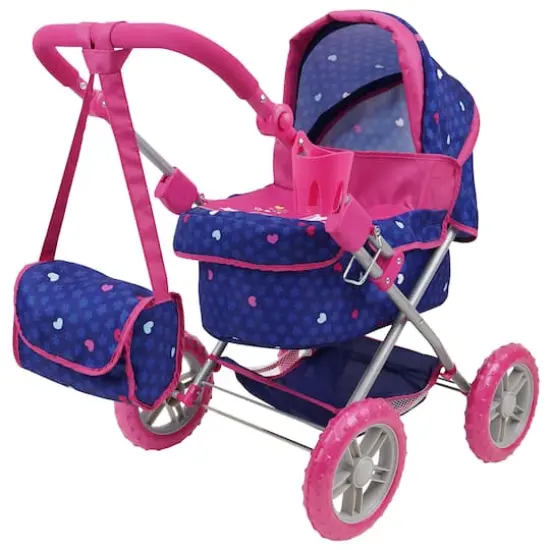 509 Crew Unicorn Doll Pram with Large Wheels {1}