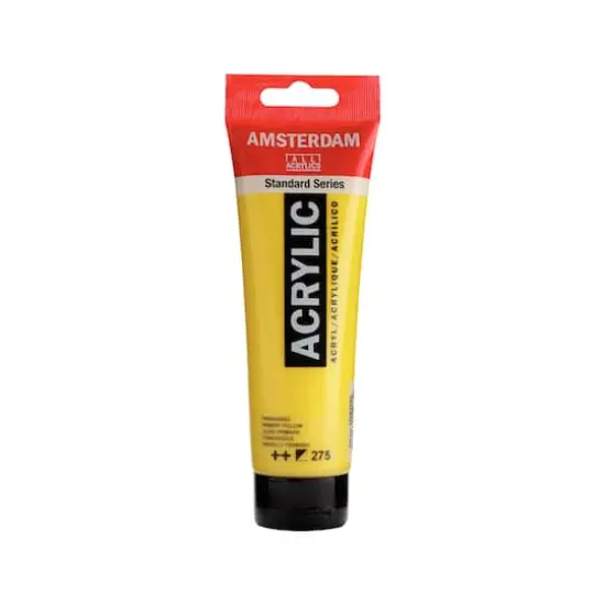 Amsterdam 120mL Standard Acrylic Paint 275 Primary Yellow {1}