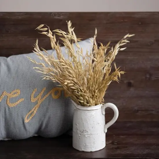 Hello Honey&reg; White Stoneware Pitcher {4}