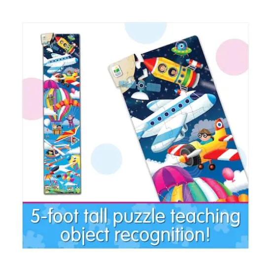 Long & Tall Puzzle - Up In the Air: 50+ Pcs {5}