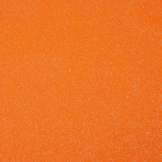 SINGER Solid Glitter Cotton Fabric Orange {1}