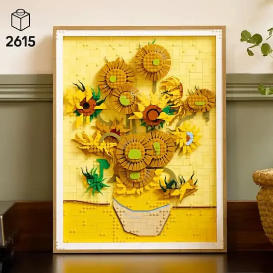 LEGO&reg; Art Vincent van Gogh &ndash; Sunflowers Wall Artwork Building Set 31215 {5}