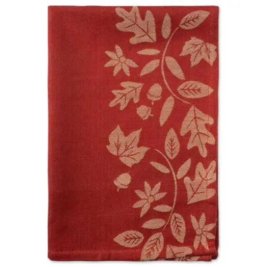 DII&reg; Assorted Fall Harvest Vine Jacquard Dishtowel Set {12}